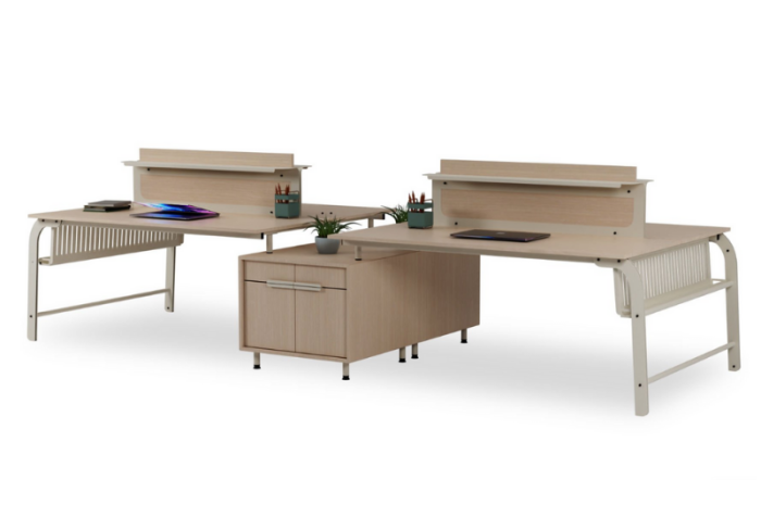 Akr Office Grid 4p Workstation